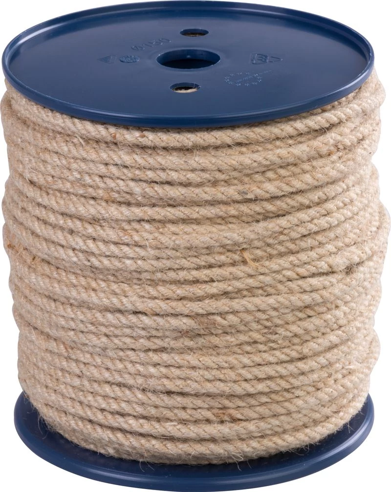 Kötél Strend Pro Premium, jutából, természetes, zsinór, 4 mm, sodrott, H-100 m