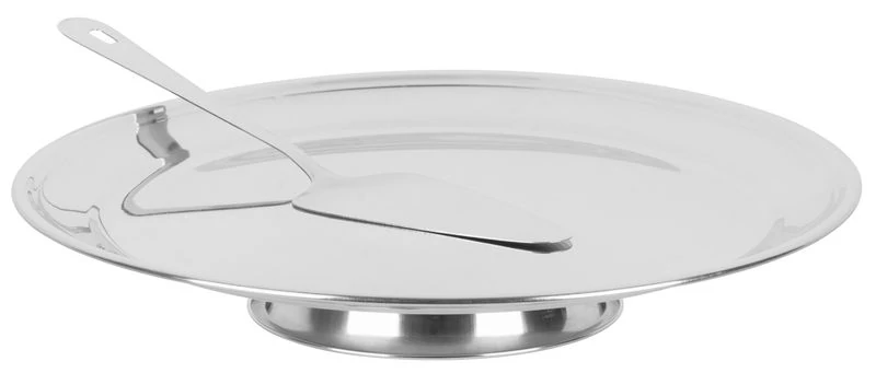Állvány MagicHome, tortához, 32 cm adagolóval, 26,5 cm, rozsdamentes acél