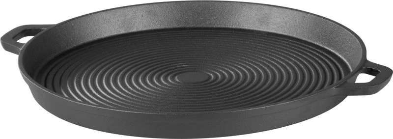 Grill lap MagicHome Castora line, öntöttvas, kerek, 340x30 mm