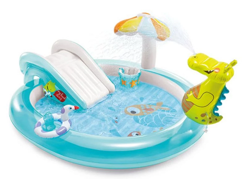 Medence Intex® 57165, Gator play center, gyermek, felfújható, 201x170x84 cm
