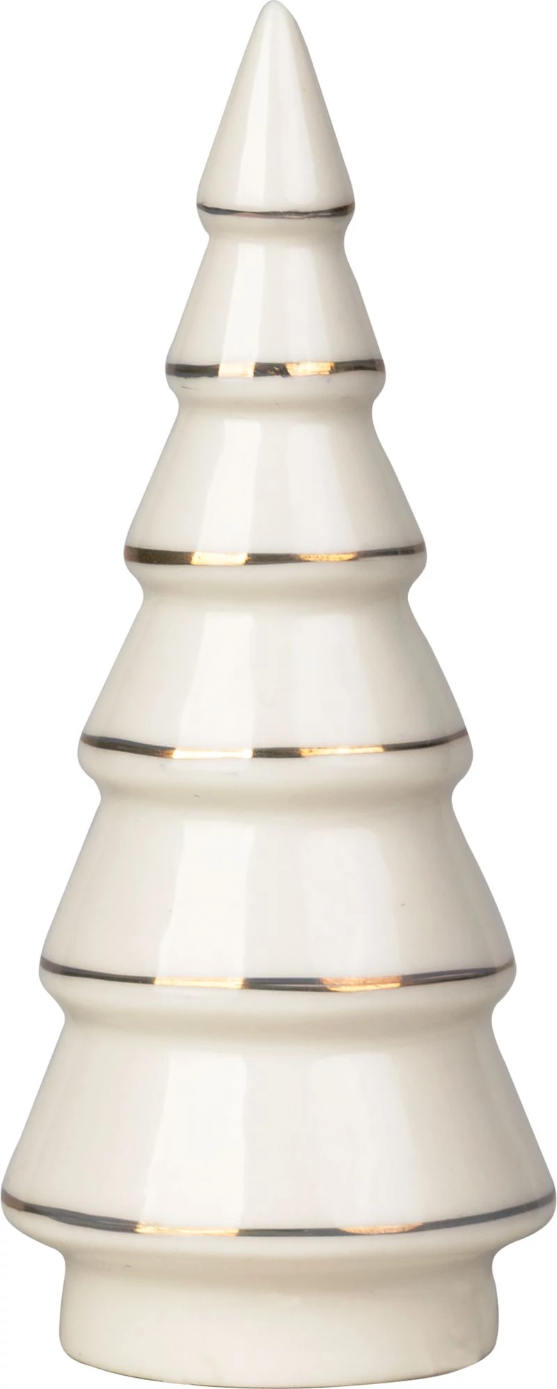 Dekoráció MagicHome, Fácska, fehér, porcelán, 4,5x4,5x11,2 cm