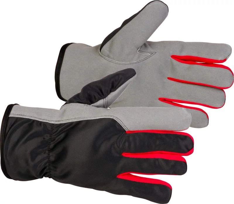 Kesztyű Strend Pro Bertus Winter, téli, védő, bélelt, textil/bőr, méret 10/XL, bliszter