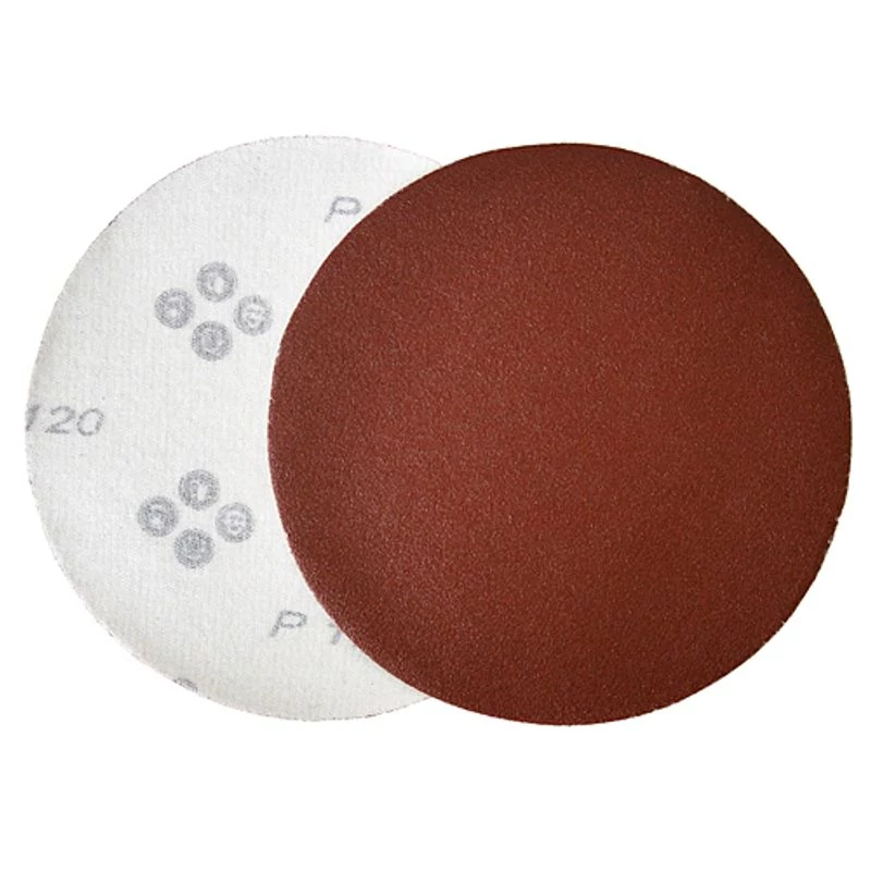 Csiszolókorong KONNER D30, 125 mm, P100, csiszoló, kerek, lyuk nélküli, AluOxide